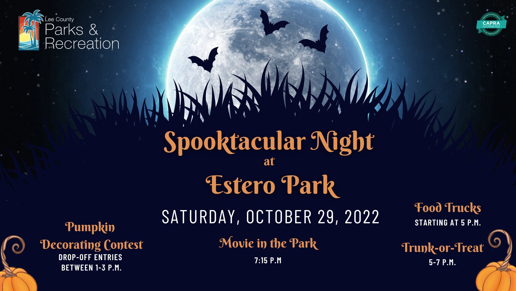 Spooktacular Night at Estero Park SWFL Life