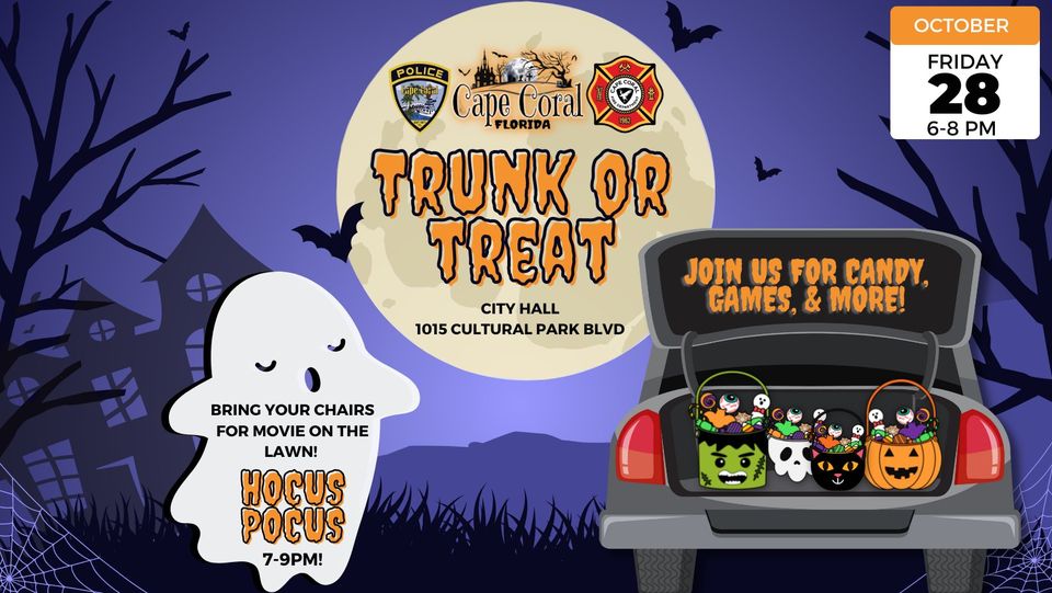 Trunk or Treat at Cape Coral City Hall SWFL Life