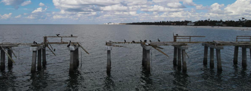 hurricane ian damage to naples pier