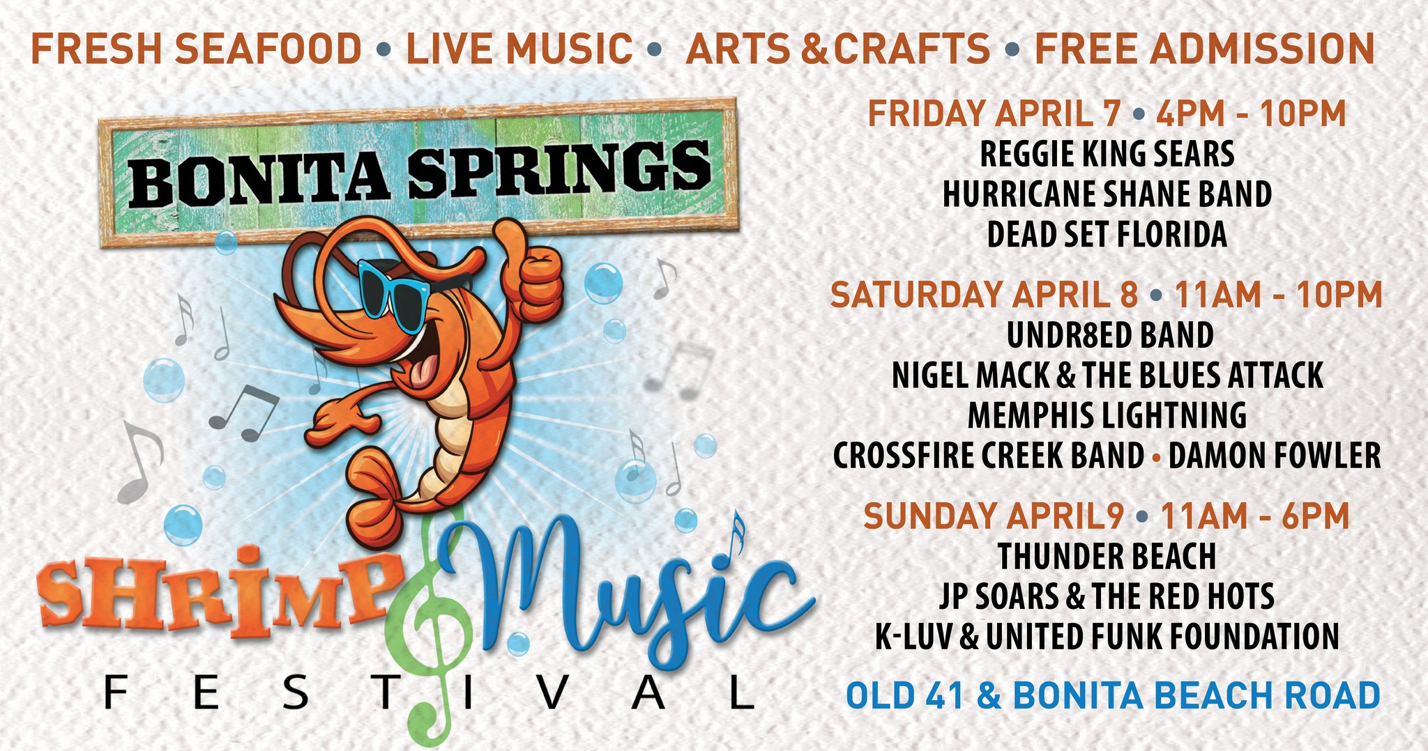 Bonita Springs Shrimp & Music Festival SWFL Life