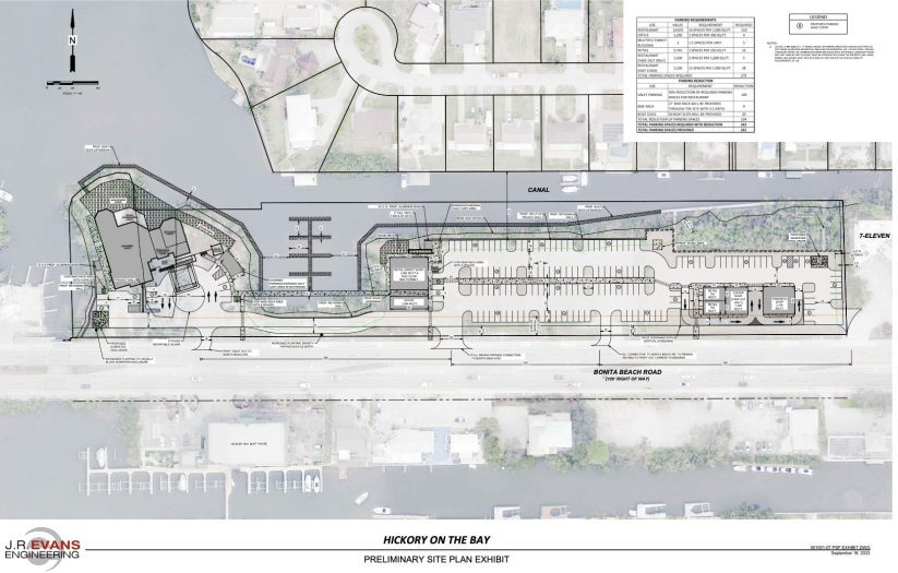 Hickory on the Bay Site Plan