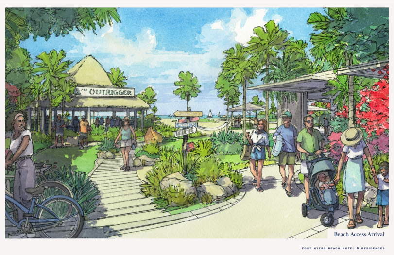 Read more about the article New Fort Myers Beach Hotel & Residences Proposed to Take Place of Former Outrigger Resort