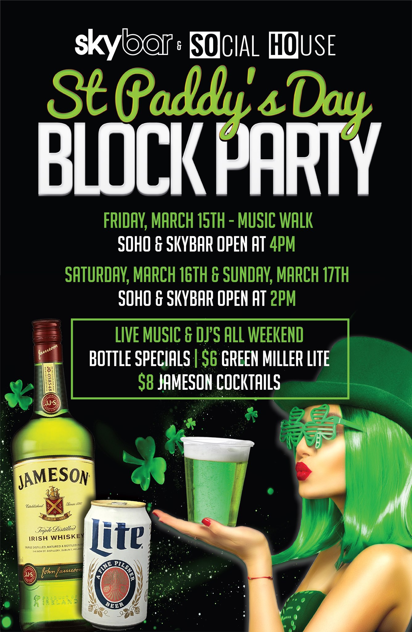 st paddys day block party