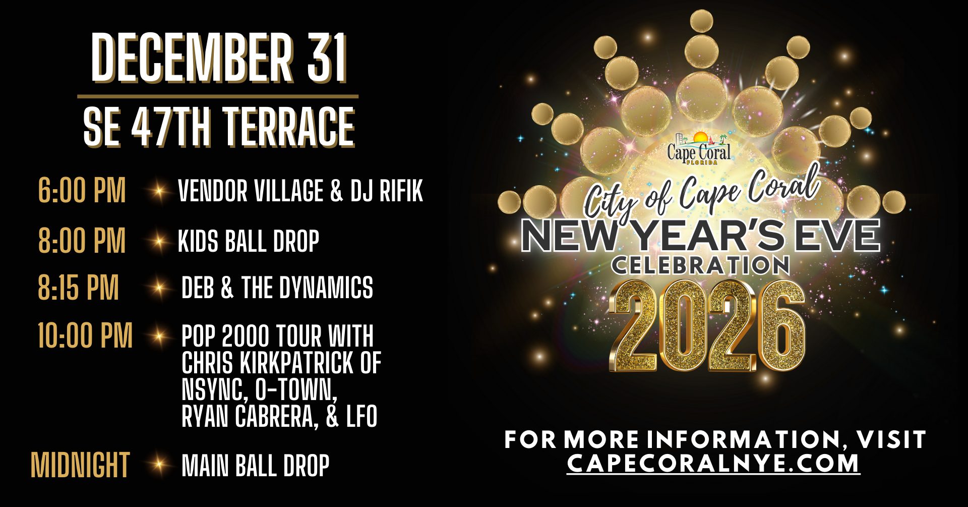 new years eve cape coral