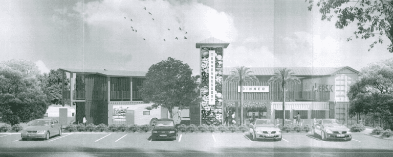 A New Shipping Container Development Is Taking Shape in Downtown Bonita Springs