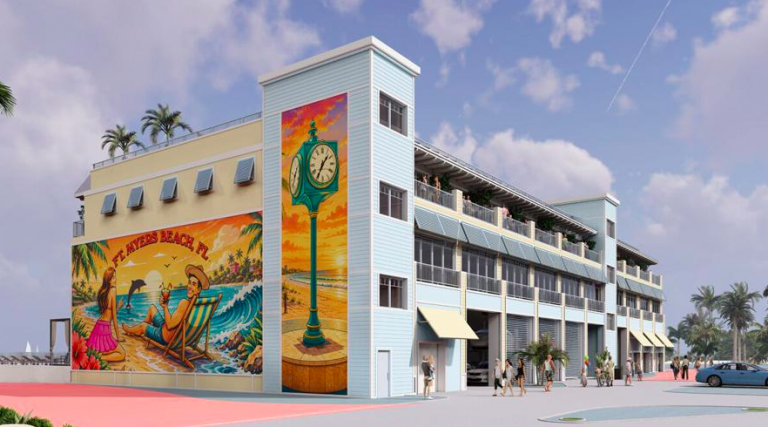 Sunset Beach Resort Breaks Ground in Times Square on Fort Myers Beach